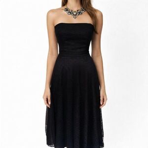 Scott McClintock Classic Black Strapless Dress